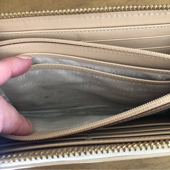 Kate Spade White Colorful Zip Wallet - Picture 9 of 13
